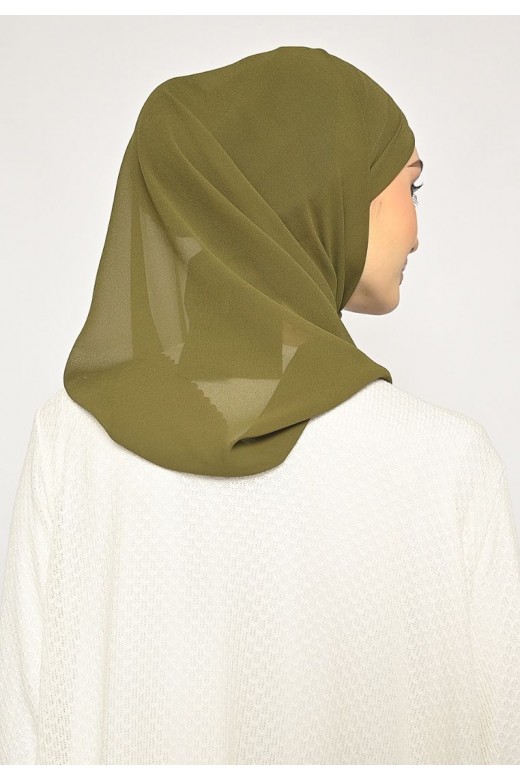 Pasmina Instan Lasercut Cerutti Olive